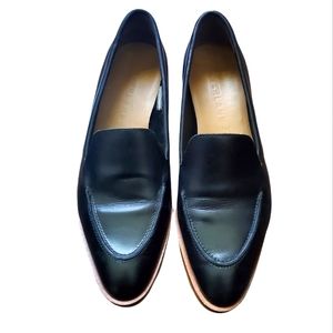 Everlane Black Leather Flats